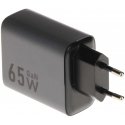 USB SEINÄLATAUSLAITE CHAR-X199B-65W-GAN GaN Delta Power