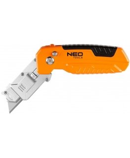 Neo Tools Veitsi trapeziterällä ja raaputtimella