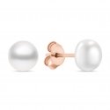 Brilio Silver Brilio Silver Beautiful bronze earrings with pins with real pearls EA585/6/7/8R Brilio Silver Brilio Silver Beautiful bronze earrings with pins with real pearls EA585/6/7/8R