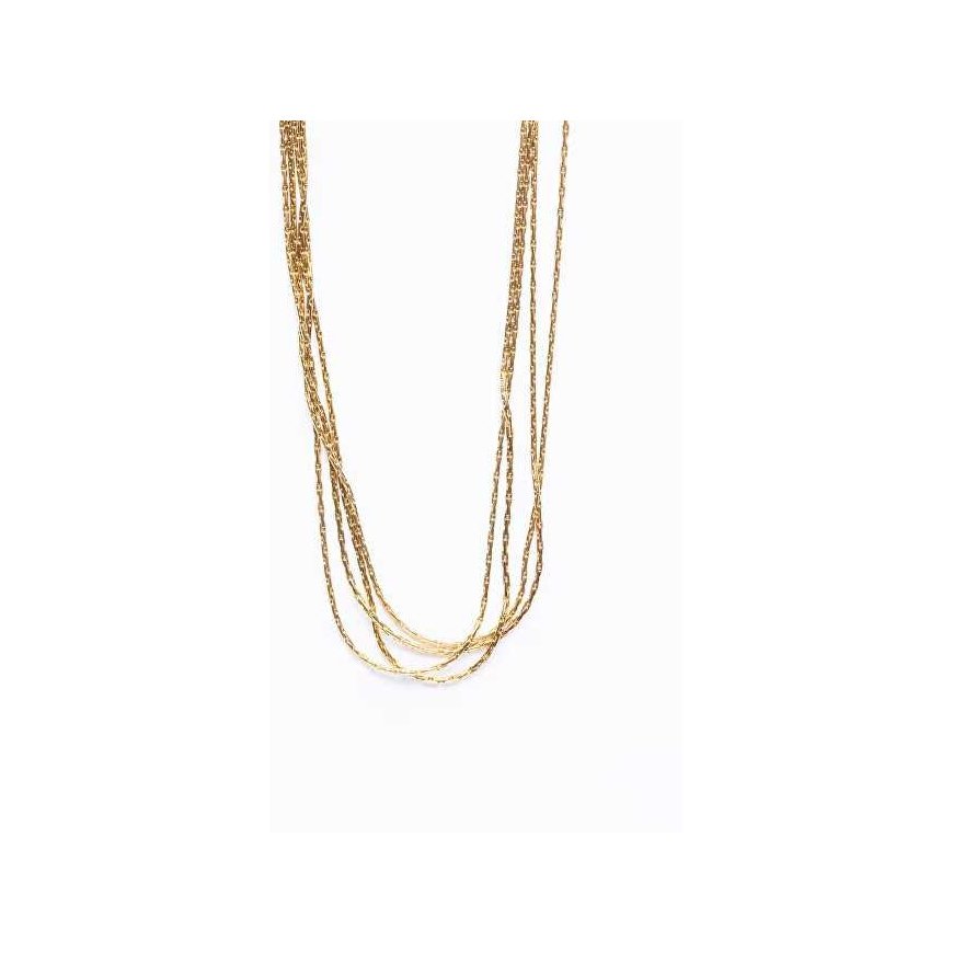 Emily Westwood Elegant Gold-Plated Women's Necklace with Paislee Pattern EWN24002G – 2