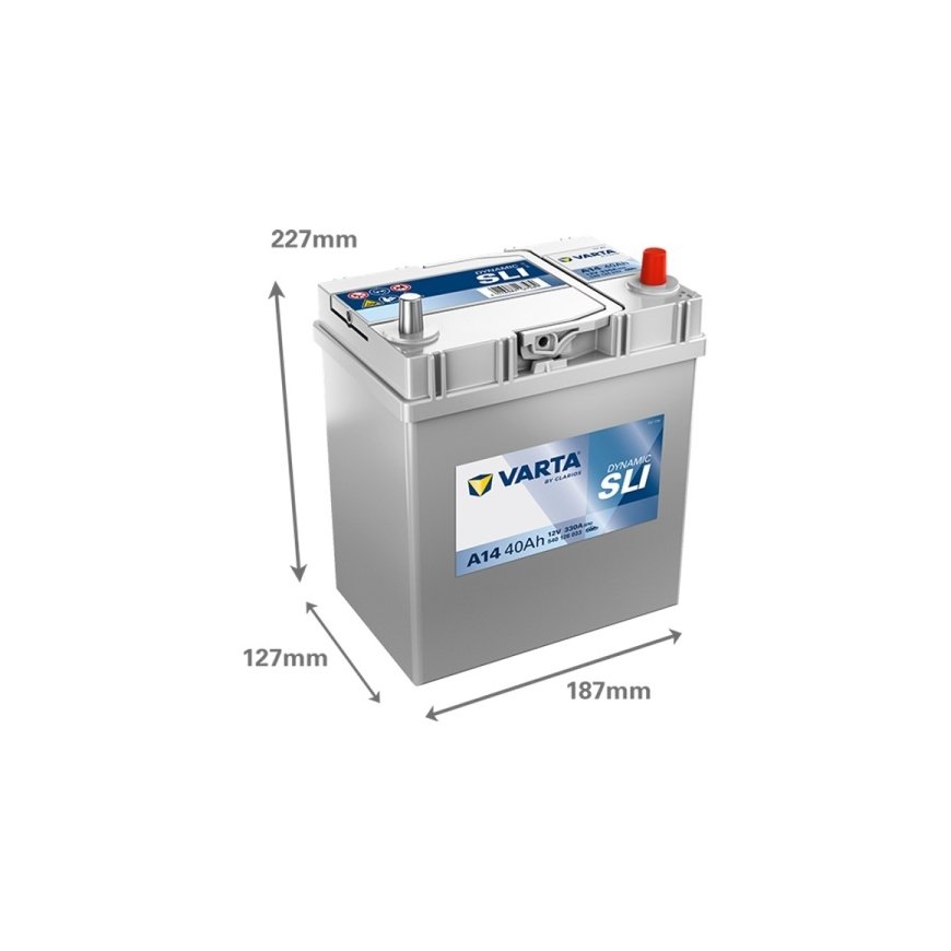 VARTA baterija 12V 40Ah/330A B00 – 2