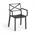 Keter Metalix Armrest Black Cast Iron
