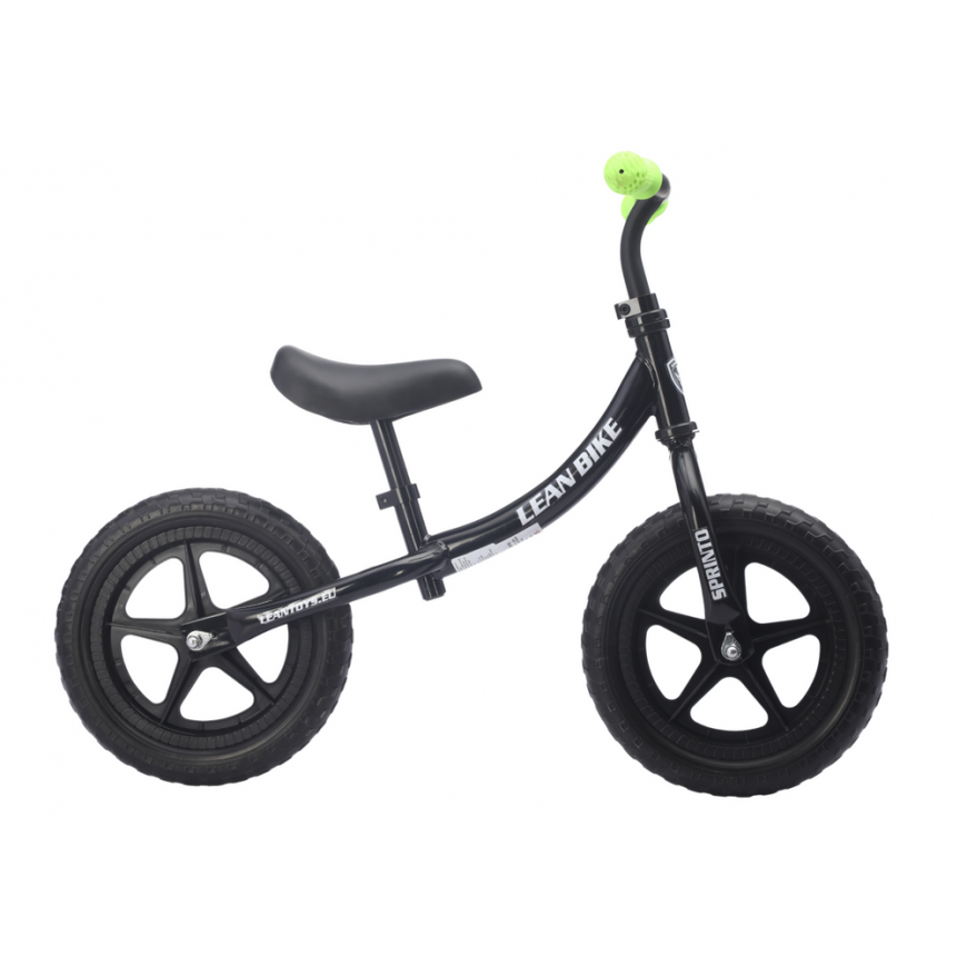 Lean Trike SPRINTO balansinis dviratis-stūmiklis, juodas