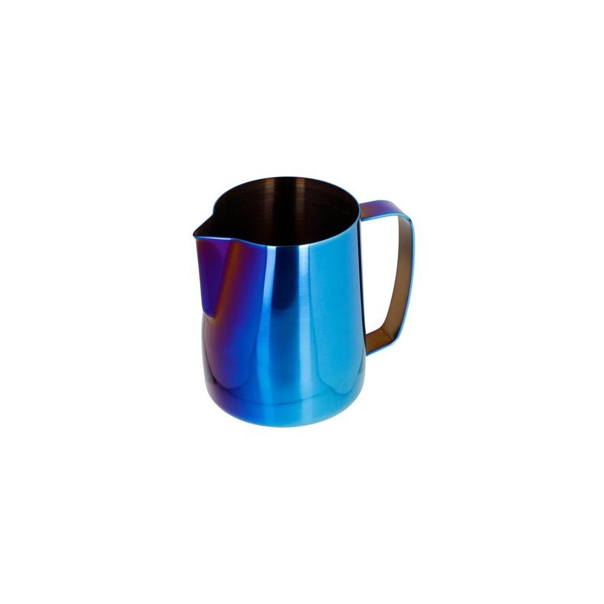 Barista Space - 600 ml Blue / Rainbow Milk Jug – 4