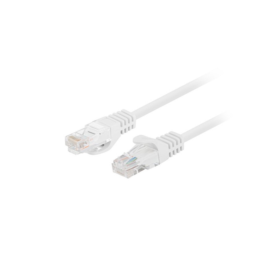 Lanberg PCU6-20CC-0100-W võrgukaabel Valge 1 m Cat6 U/UTP (UTP)