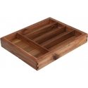 Vilde Insert Stalo välineiden laatikon sisustus LUNU, 28-45 x 35 x 5 cm
