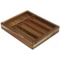 Vilde Insert Stalo įrankių stalčiaus įdėklas LUNU, 28-45 x 35 x 5 cm