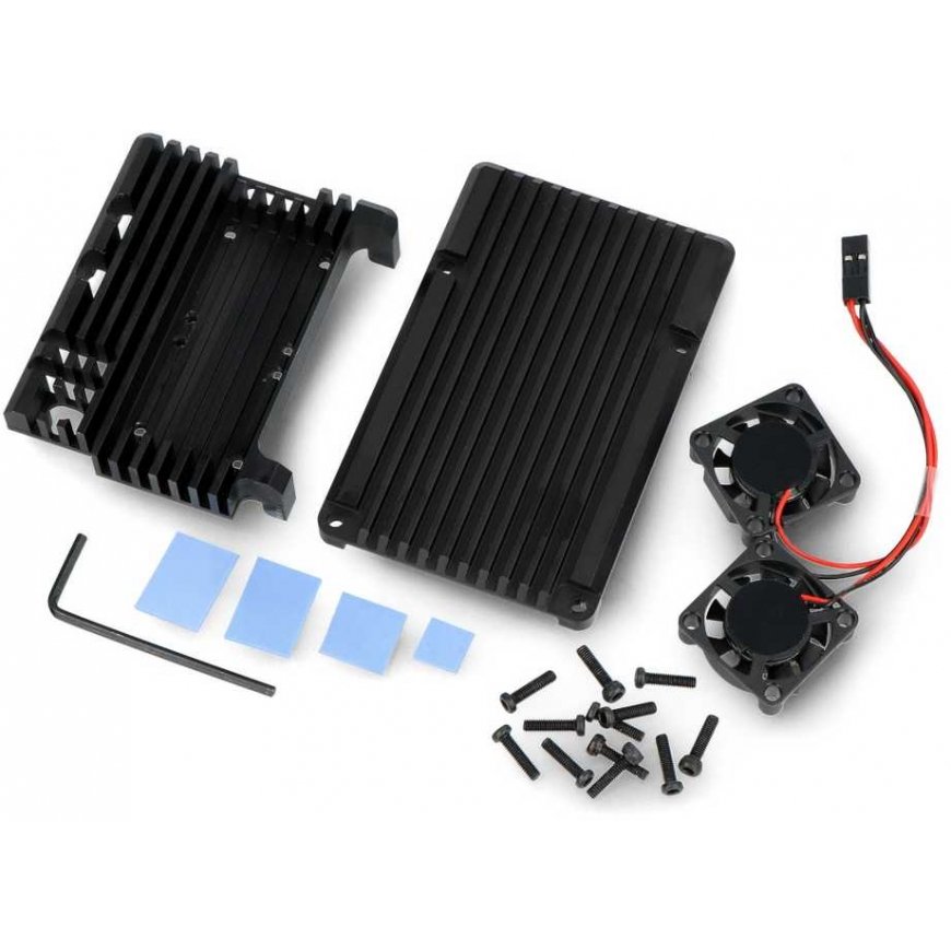 justPi Pro kit – Raspberry Pi 5 WiFi, 8 GB RAM + 32 GB Micro SD + official accessories – 5