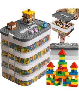 Blokkilaatikko - 4 tasoa Kruzzel 25758