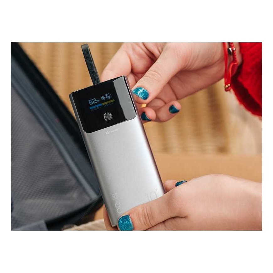 Tracer Comet 10000 mAh ekranas PD+QC – 4
