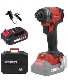Smūginis suktuvas Worcraft CIS?S20LiBM-260 20 V 1x2,0 Ah akum.