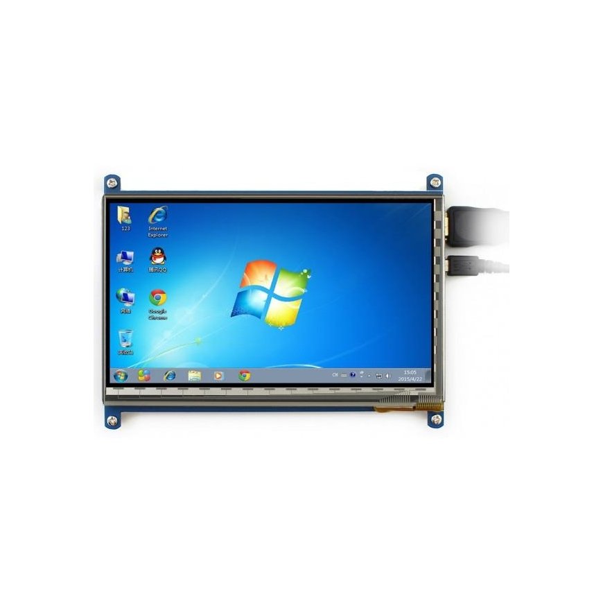 Waveshare Talpini touch-sensitive screen for Raspberry Pi microcomputer - LCD TFT 7 – 2