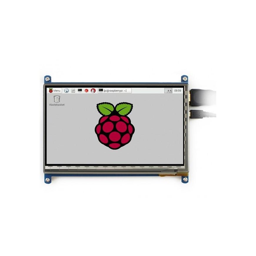 Waveshare Talpini touch-sensitive screen for Raspberry Pi microcomputer - LCD TFT 7 – 5