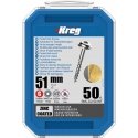 Maxi-Lock varžtai stambiu sriegiu KREG SML-C2-50-INT 51mm, 50vnt. Maxi-Lock varžtai stambiu sriegiu KREG SML-C2-50-INT 51mm, 50vnt.