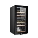Adler AD 8080 wine cooler Compressor wine cooler Freestanding Black 24 bottle(s)