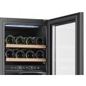 Adler AD 8080 wine cooler Compressor wine cooler Freestanding Black 24 bottle(s)