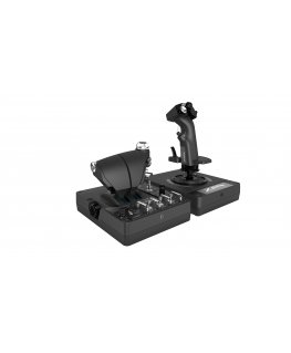Logitech G 945-000059 spēļu kontrolierīce Melns USB 2.0 Flight Sim Analogā / digitālā PC (dators)