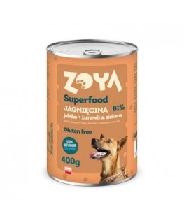 ZOYA Superfood Lammas - märkä koiranruoka - 400g