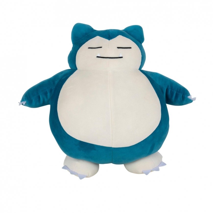Jazwares Pokemon Snorlax Miegantis, Pliušas, 45 cm