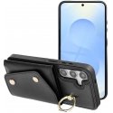 WONDER maks, kas paredzēts SAMSUNG S25 EDGE, melns WONDER maks, kas paredzēts SAMSUNG S25 EDGE, melns