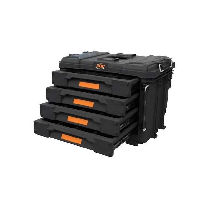 Įrankių dėžė KETER Roc Pro Gear 2,0 Juodas
