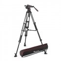 Manfrotto Nitrotech 612 Aluminium tripod head Black 1/4, 3/8" Fluid