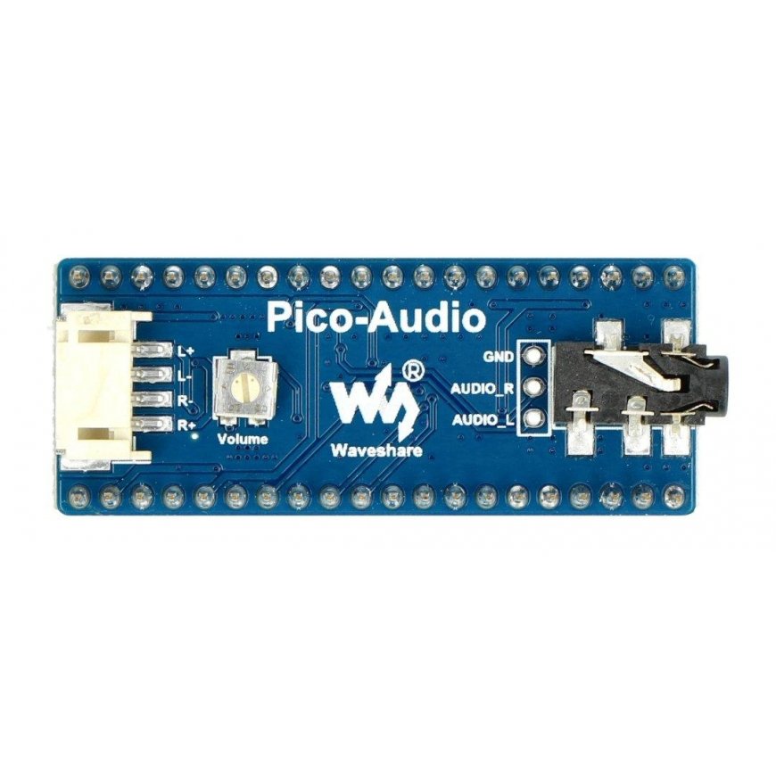 Heli laiendamine + 2x 5W kõlar, mõeldud Raspberry Pi Pico - Waveshare 20167 – 2