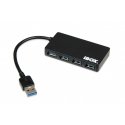 iBox IUH3F56 keskitin USB 3.2 Gen 1 (3.1 Gen 1) Type-A 5000 Mbit/s musta iBox IUH3F56 keskitin USB 3.2 Gen 1 (3.1 Gen 1) Type-A 5000 Mbit/s musta
