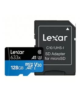ПАМЯТЬ MICRO SDXC 128ГБ UHS-I/W/A LMSBLPL128G-BNANG LEXAR