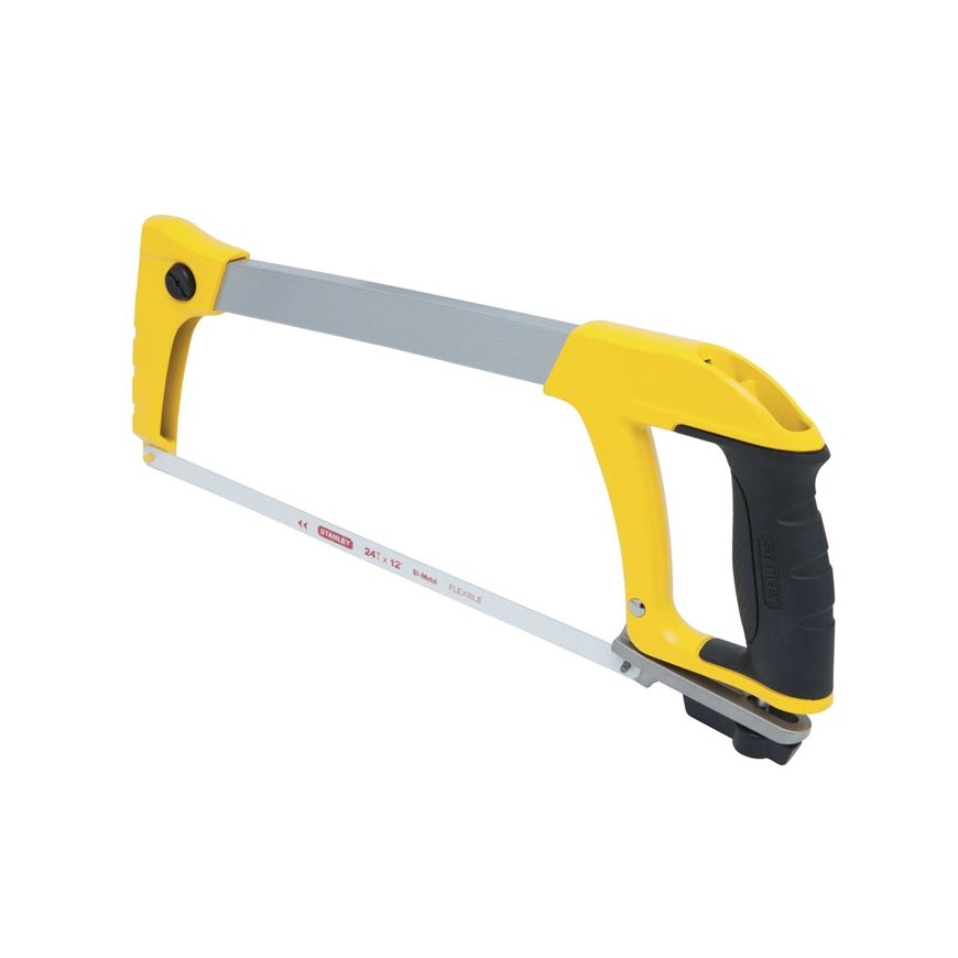 Stanley 1-20-110 käsisaha Kaarisaha 30,5 cm musta, Ruostumaton teräs, Keltainen