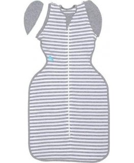 Love to Dream Vystyklas vauvalle Swaddle UP, harmaa, koko M