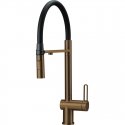 Kitchen mixer with water filter connection with flexible spout Kitchen mixer with water filter connection with flexible spout