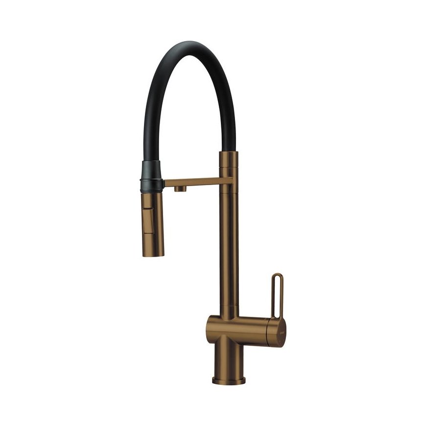 Kitchen mixer with water filter connection with flexible spout – 2