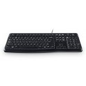 Logitech Keyboard K120 for Business klaviatuur Universaalne USB QWERTZ Tšehhi Must Logitech Keyboard K120 for Business klaviatuur Universaalne USB QWERTZ Tšehhi Must