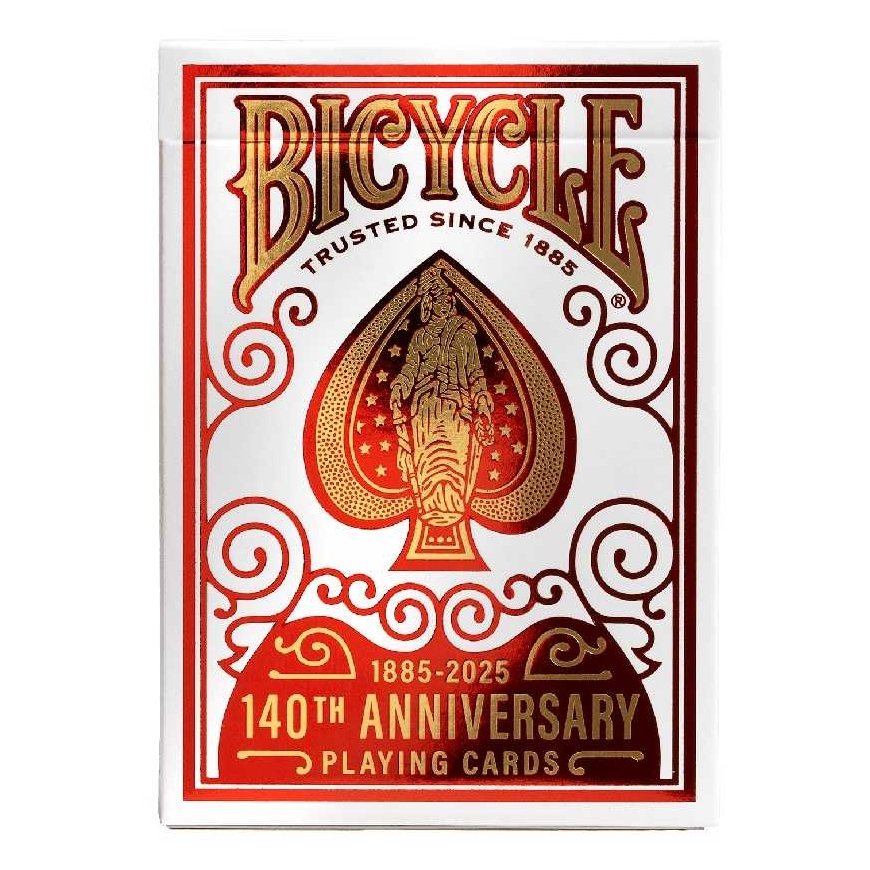 Игровые карты - 52 карты Bicycle к 140-летию с джокерами, отделка Metalluxe – 5