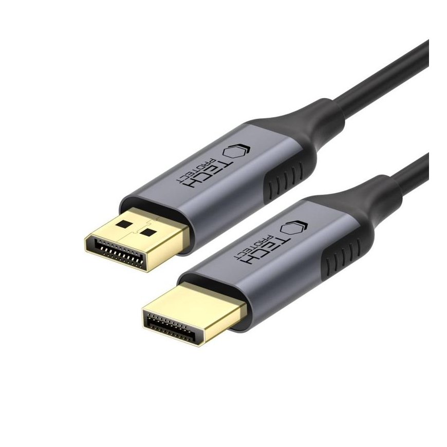 TECH-PROTECT ULTRABOOST KAAPELI DISPLAYPORTISTA DISPLAYPORT 1.4 4K