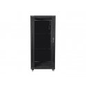 Lanberg FF01-6627-12B телекоммуникационная стойка 27U Отдельностоящая стойка Черный Lanberg FF01-6627-12B телекоммуникационная стойка 27U Отдельностоящая стойка Черный