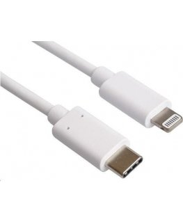 PREMIUMCORD Apple Lightning – USB-C™ MFi USB įkrovimo ir duomenų laidas, skirtas Apple iPhone/iPad, 1m