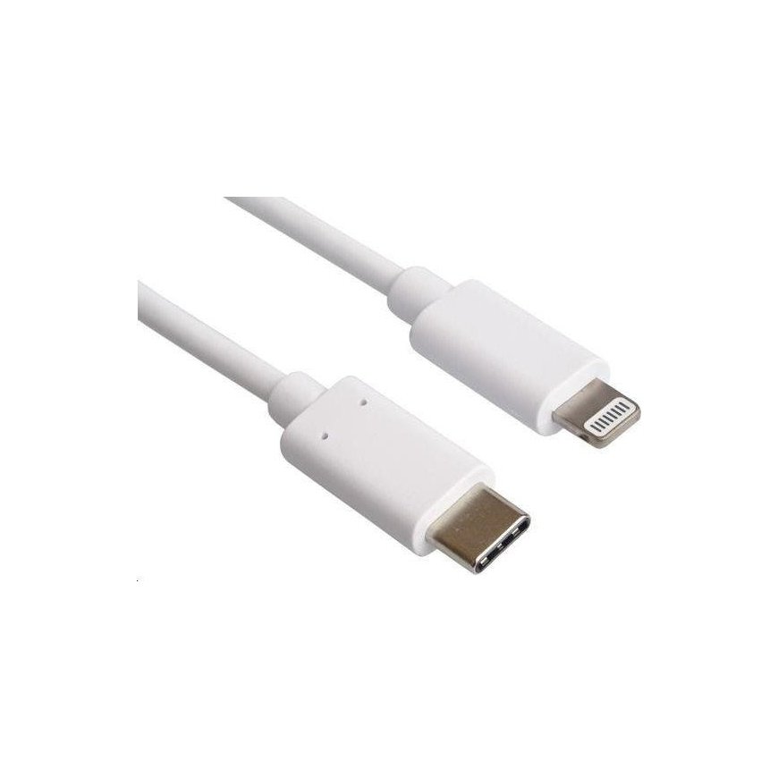 PREMIUMCORD Apple Lightning – USB-C™ MFi USB uzlādes un datu kabelis, paredzēts Apple iPhone/iPad, 1m