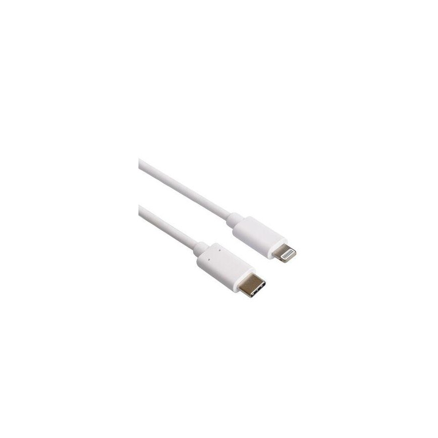 PREMIUMCORD Apple Lightning – USB-C™ MFi USB įkrovimo ir duomenų laidas, skirtas Apple iPhone/iPad, 1m – 2