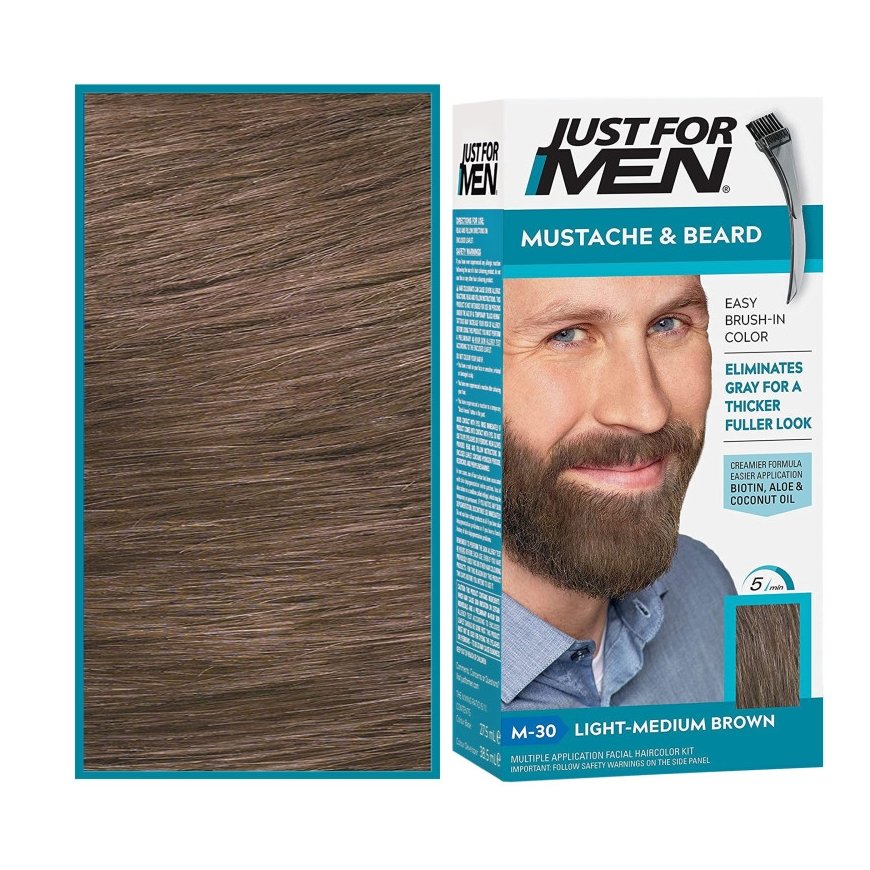 Just For Men värvigel - Juuksevärv meestele 28g - M55 | Tõeline Must