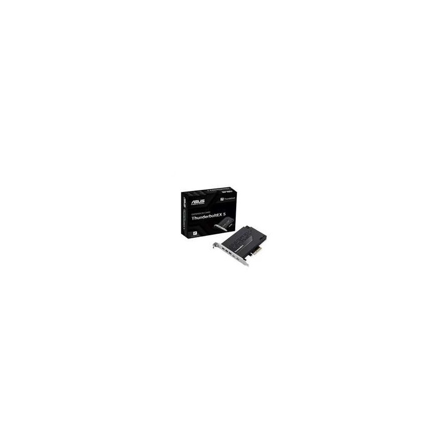 Pamatplate ASUS ThunderboltEX 5 paplašināšanas karte, PCIe 4.0x4, 2xThunderbolt 5, 3x Mini-DP – 2