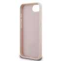 Guess PU 4G Strass Triangle Metal Logo Case for iPhone 16e Pink Guess PU 4G Strass Triangle Metal Logo Case for iPhone 16e Pink