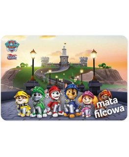 Nickelodeon Matot Huopamatto 75x112 cm - Paw Patrol Linna