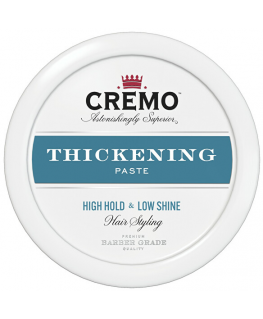 Cremo Strong Hold and Low Shine Thickening Paste – Hair Styling Paste – 113.0 g