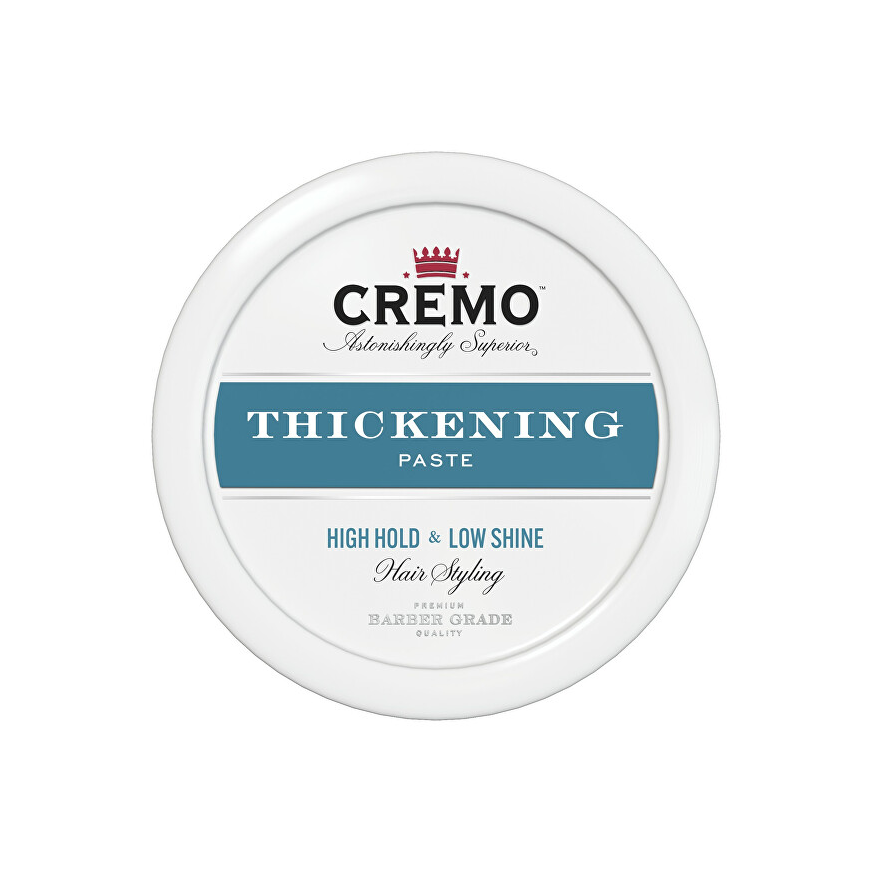 Cremo Strong Hold and Low Shine Thickening Paste – Hair Styling Paste – 113.0 g