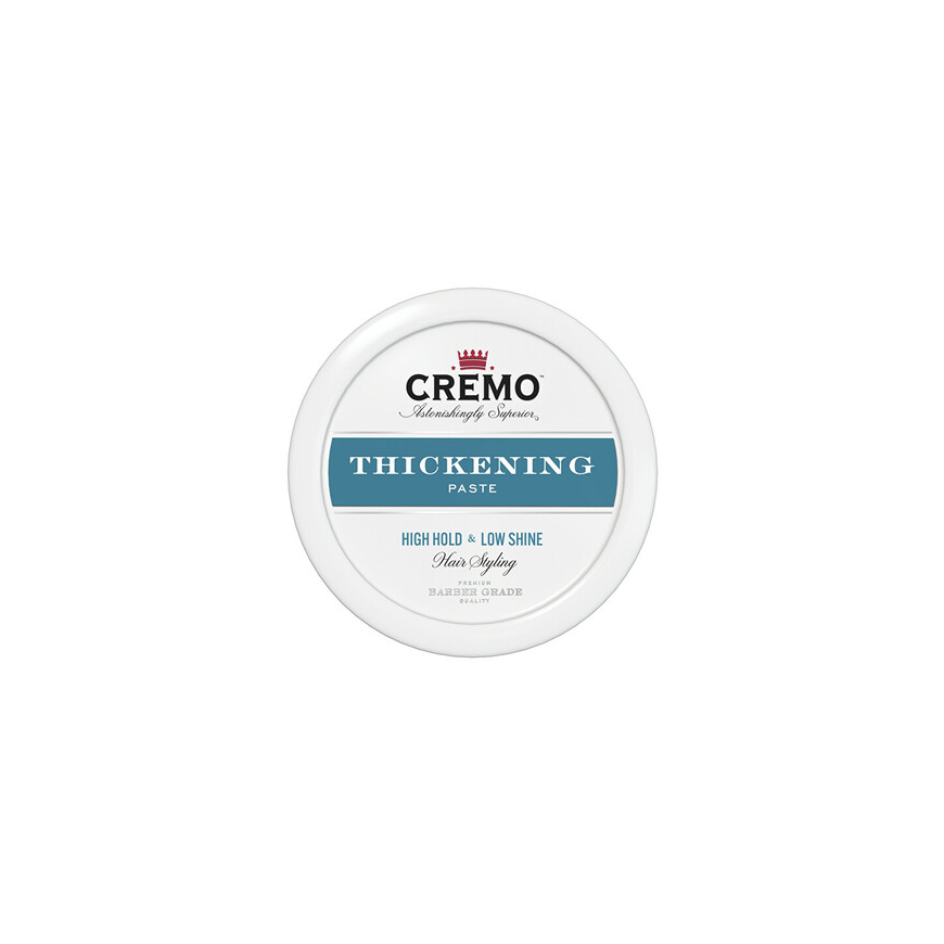 Cremo Strong Hold and Low Shine Thickening Paste – Hair Styling Paste – 113.0 g – 4