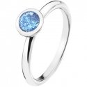 Brilio Silver Romantic gold-plated ring Heart RI047Y Brilio Silver Romantic gold-plated ring Heart RI047Y