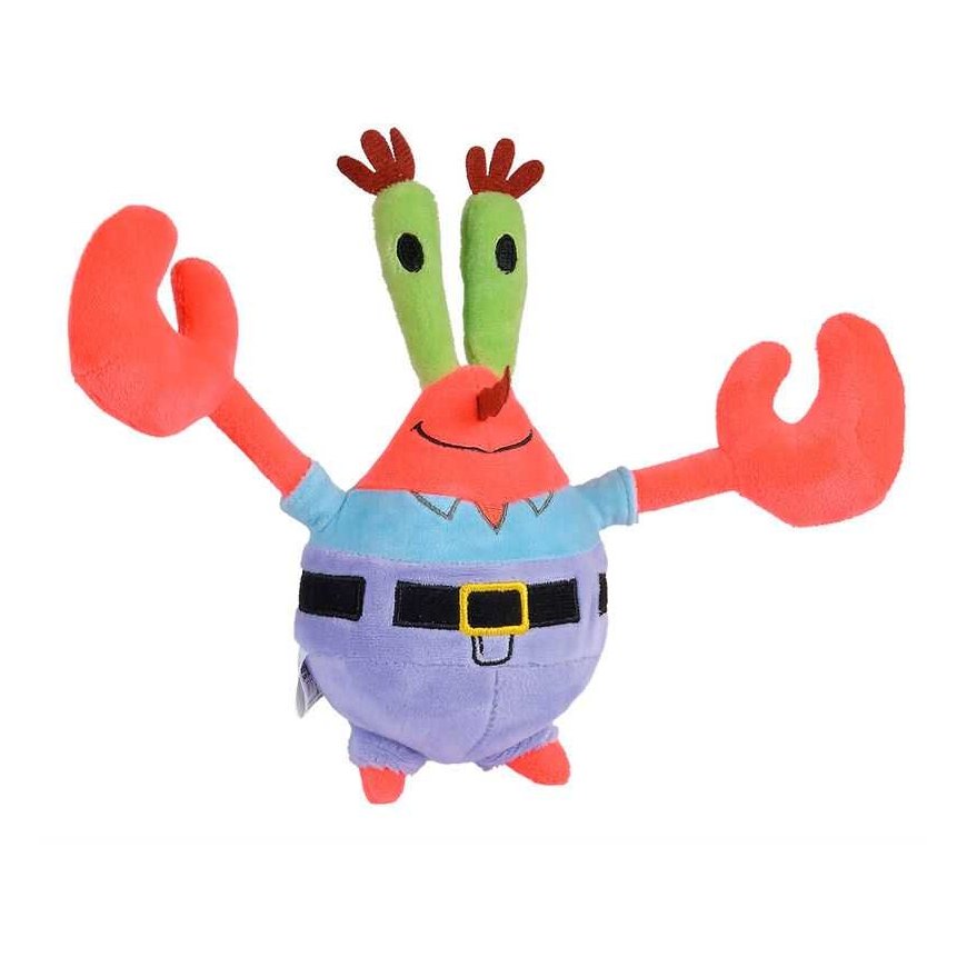 SIMBA SpongeBob Mr. Krabs mīkstā rotaļlieta 20cm