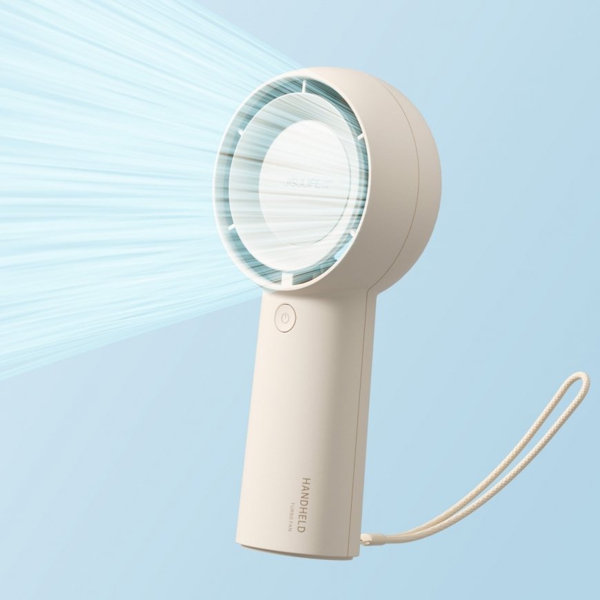 JisuLife Life5 Plus Brūns Rokas ventilators – 2